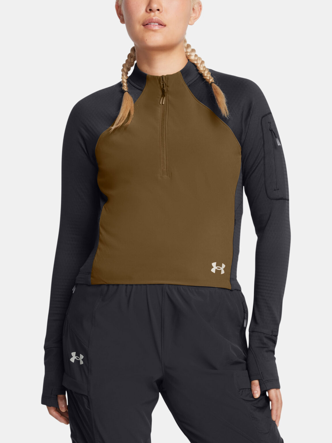 Under Armour Women's T-shirt UA Trail Run Half Zip - Women's