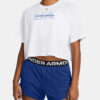 Under Armour Women's T-shirt UA W BOXY CROP BRANDED SS - Ladies