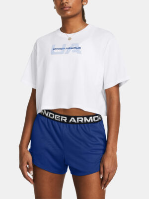 Under Armour Women's T-shirt UA W BOXY CROP BRANDED SS - Ladies Under Armour Women's T-shirt UA W BOXY CROP BRANDED SS - Ladies
