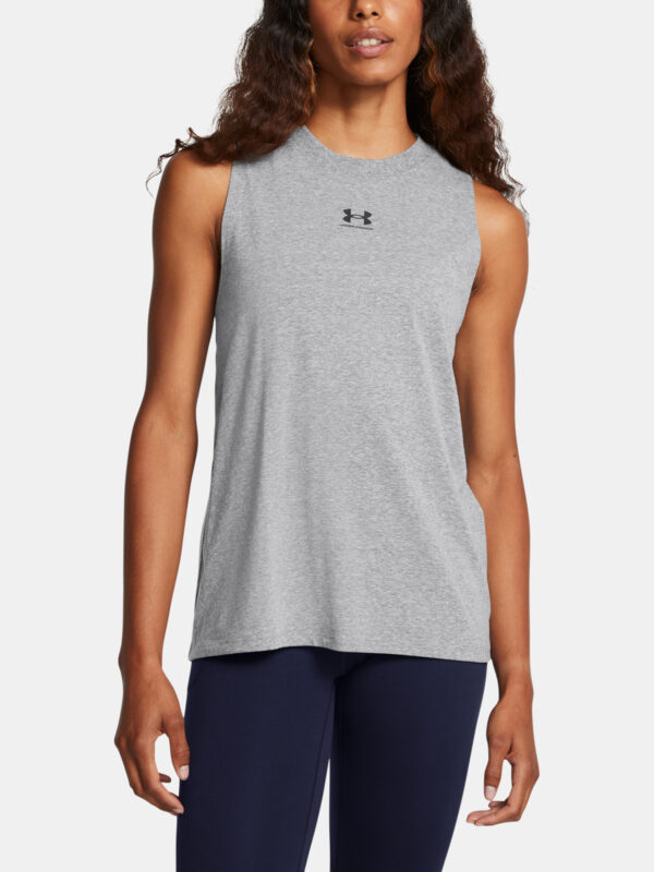 Under Armour Women's Tank Top UA Rival Muscle Tank - Women Under Armour Women's Tank Top UA Rival Muscle Tank - Women