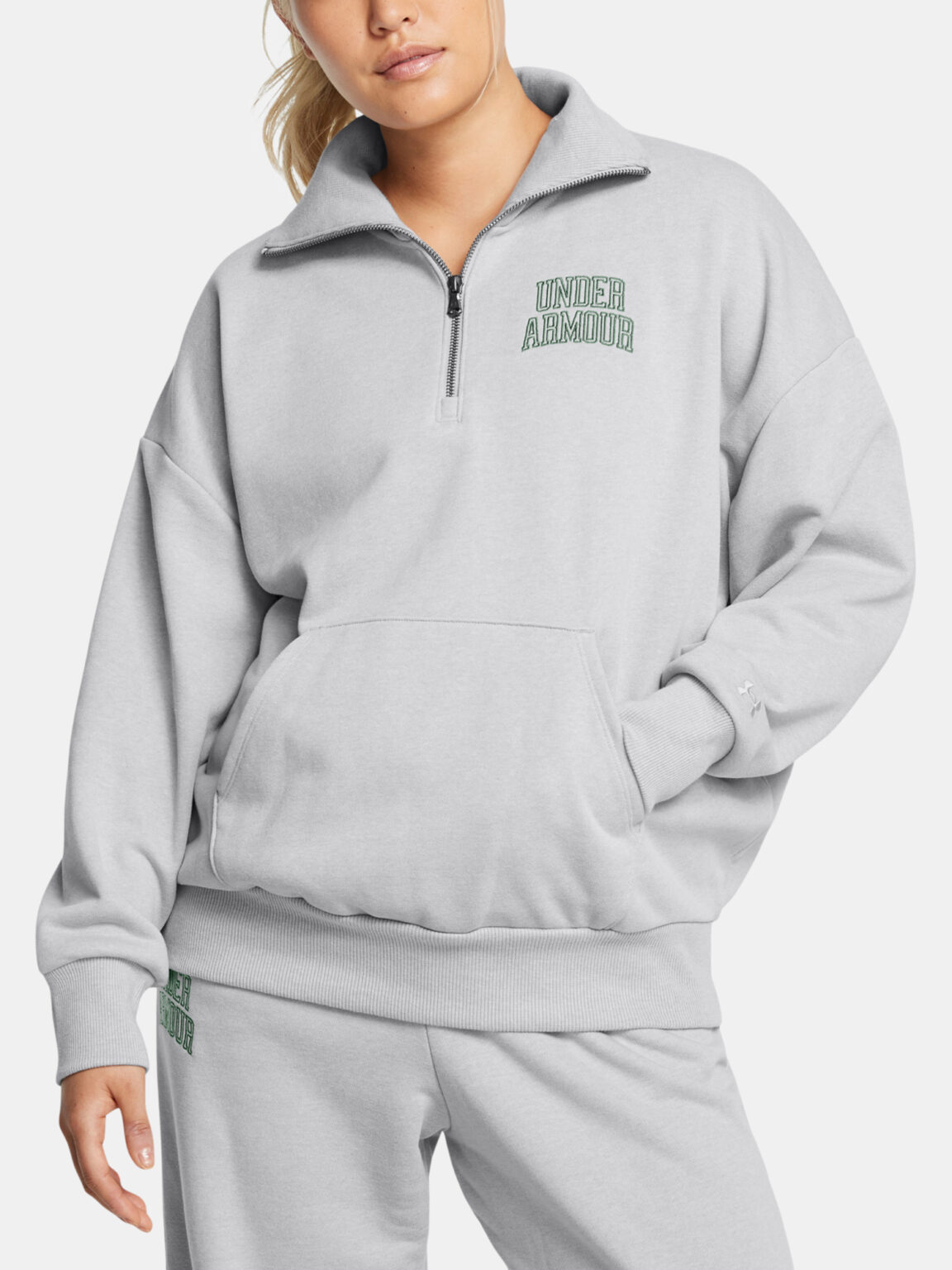Under Armour Women's sweatshirt UA Icon HWT Terry OS HZ - Women's