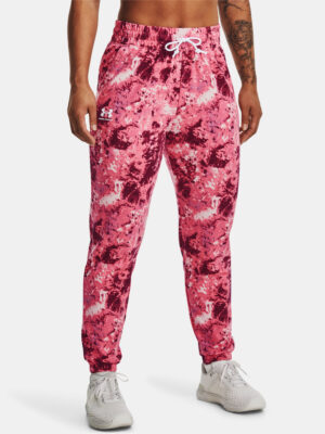 Under Armour melegítőnadrág Rivális Terry Print Jogger-PNK - Nők