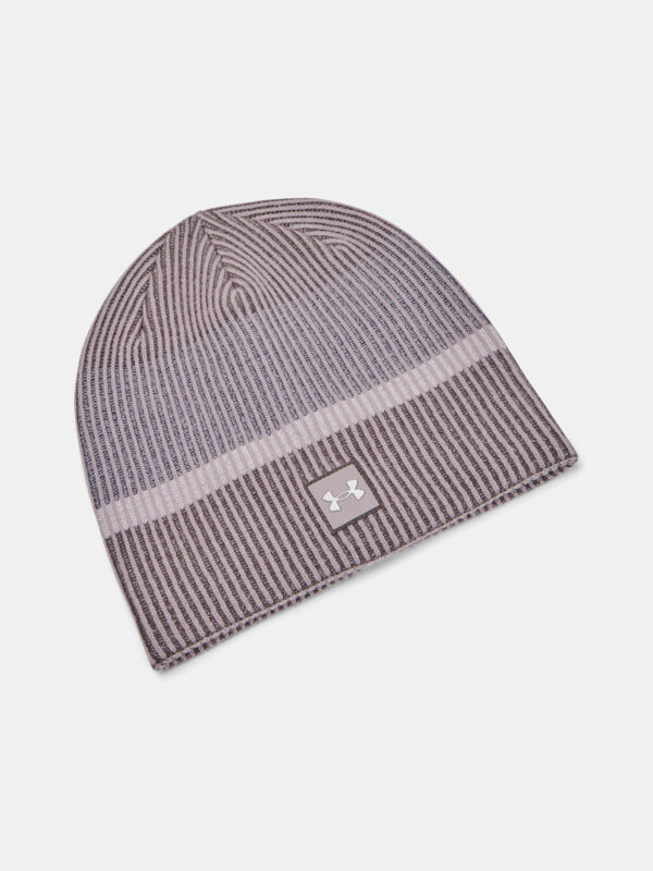 Unisex Under Armour Launch Reflective Beanie-GRY - unisex