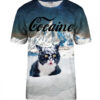 Unisex póló Bittersweet Paris Cocaine Cat