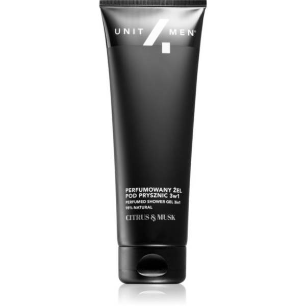 Unit4Men Perfumed shower gel 3 az 1 sampon