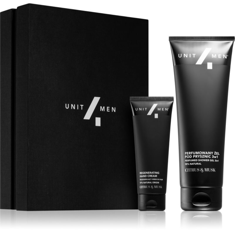 Unit4Men Regenerating set Citrus & Musk szett a hidratált bőrért-Ár