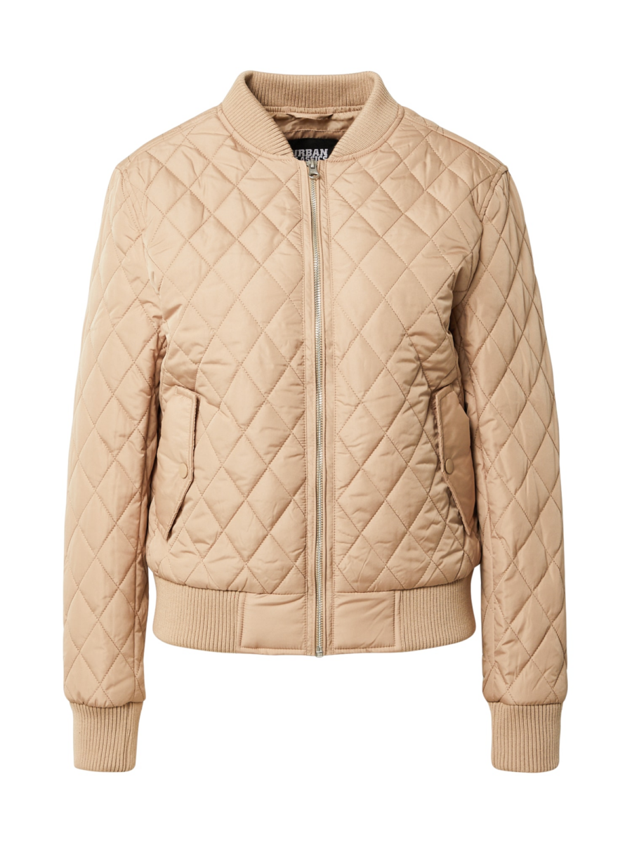 Urban Classics Átmeneti dzseki 'Diamond Quilt'  bézs-Hungary
