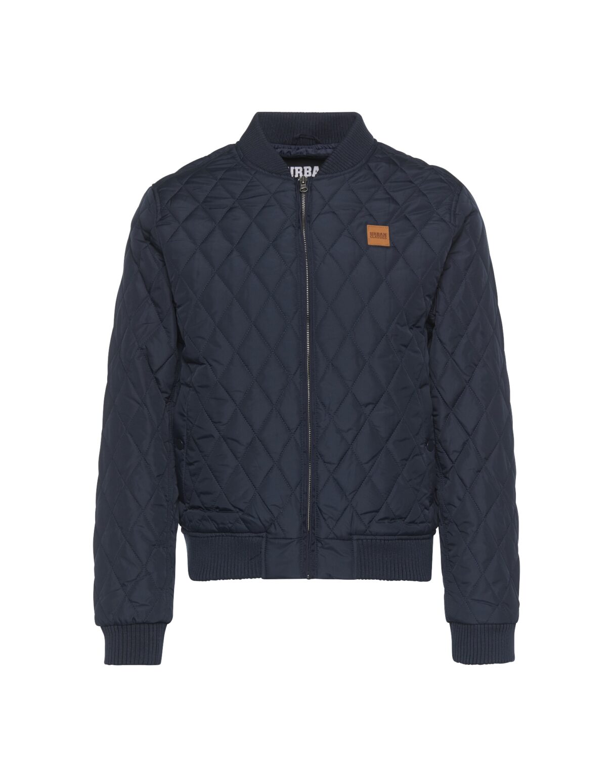 Urban Classics Átmeneti dzseki 'Diamond Quilt'  tengerészkék