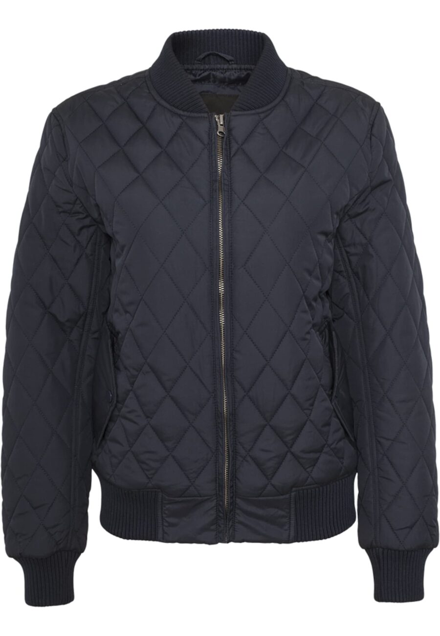 Urban Classics Átmeneti dzseki 'Diamond Quilt'  tengerészkék-hu