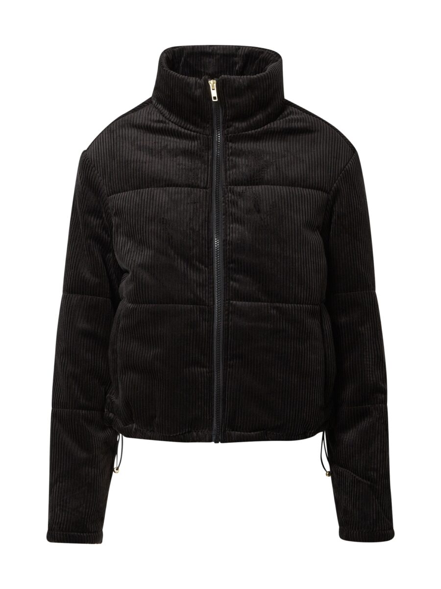 Urban Classics Átmeneti dzseki 'Ladies Corduroy'  fekete-hu