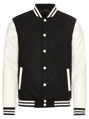 Urban Classics Átmeneti dzseki 'Oldschool'  fekete / fehér
