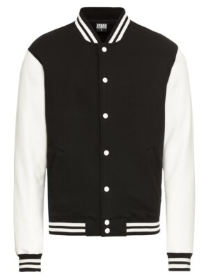 Urban Classics Átmeneti dzseki  fekete / fehér