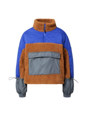Urban Classics Átmeneti dzseki  neonkék / karamell / sötétszürke-hu
