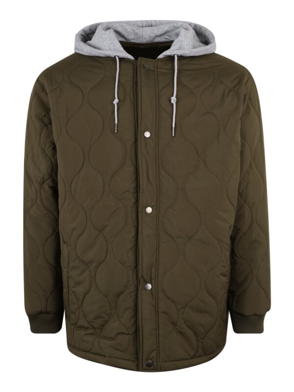 Urban Classics Átmeneti dzseki  szürke / khaki-hu