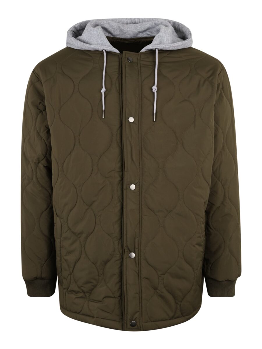 Urban Classics Átmeneti dzseki  szürke / khaki-hu