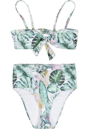 Urban Classics Bikini  sárga / zöld / rózsaszín / fehér-hu