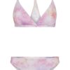 Urban Classics Bikini  világos-rózsaszín / fehér-hu