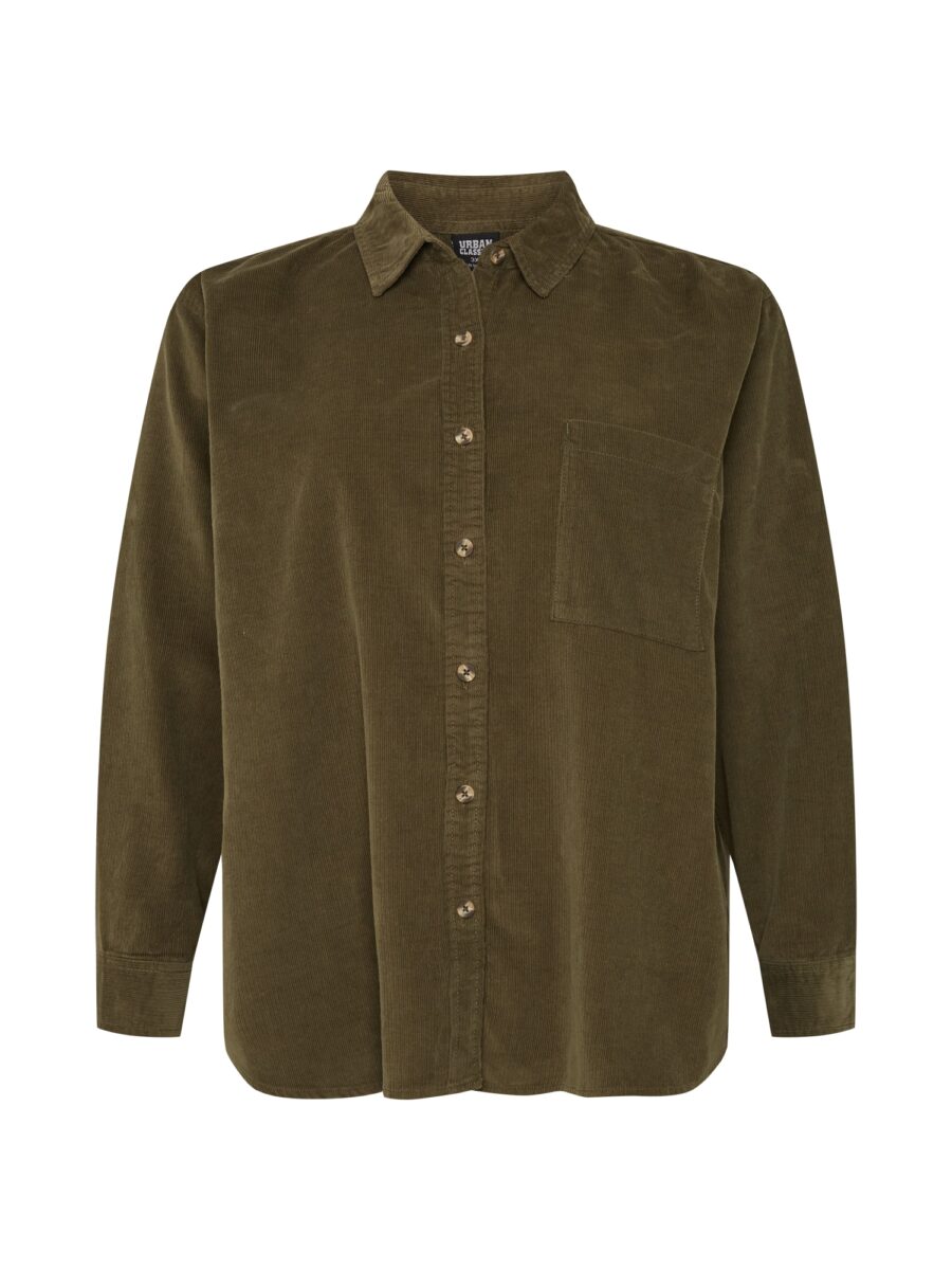 Urban Classics Blúz  khaki-hu