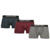 Urban Classics Boxeralsók  bézs / sötétzöld / cseresznyepiros / fekete-hu