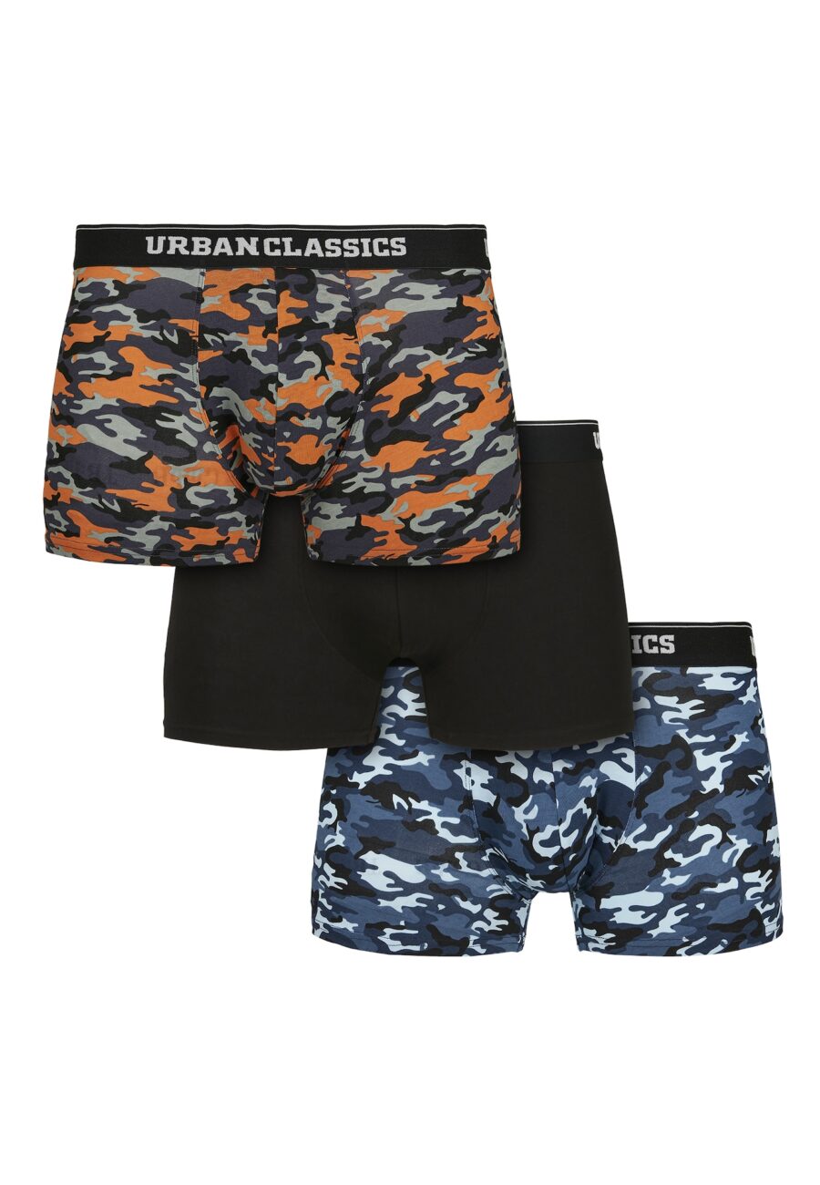 Urban Classics Boxeralsók  füstkék / galambkék / narancs / fekete-hu