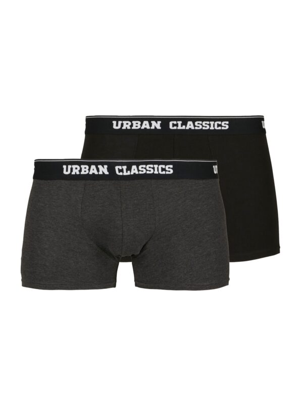 Urban Classics Boxeralsók  grafit / fekete / fehér