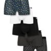 Urban Classics Boxeralsók  kobaltkék / világos sárga / antracit / fekete / fehér-hu