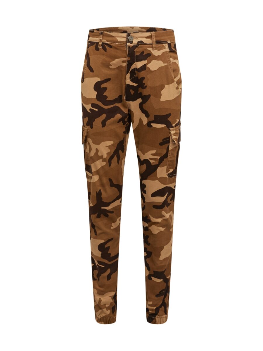 Urban Classics Cargo nadrágok  barna / cappuccinobarna / világosbarna / sötét barna-hu