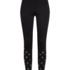 Urban Classics Leggings 'Eyelet'  fekete