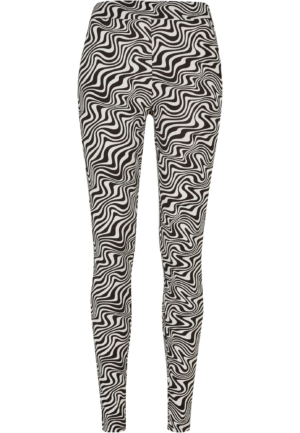 Urban Classics Leggings  fekete / fehér-Ár