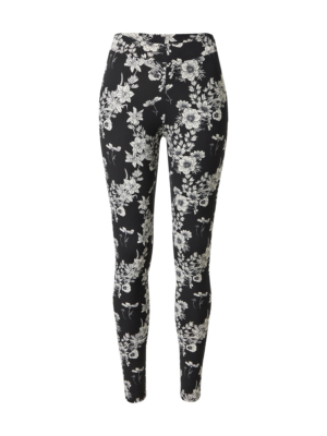 Urban Classics Leggings  fekete / fehér-Hungary