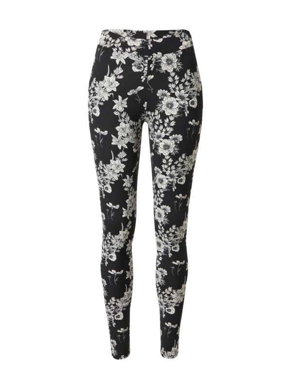 Urban Classics Leggings  fekete / fehér-Hungary