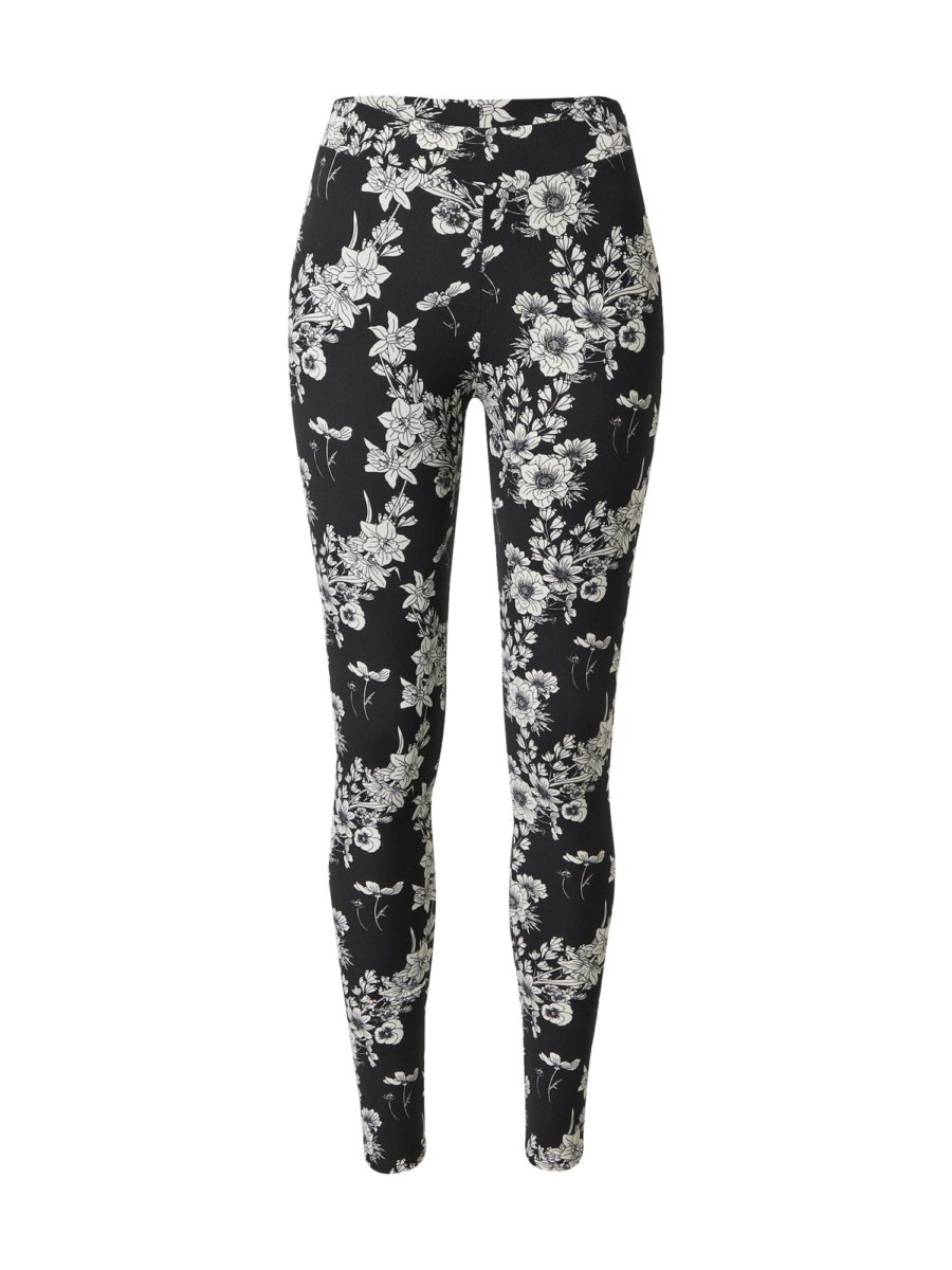Urban Classics Leggings  fekete / fehér-Hungary