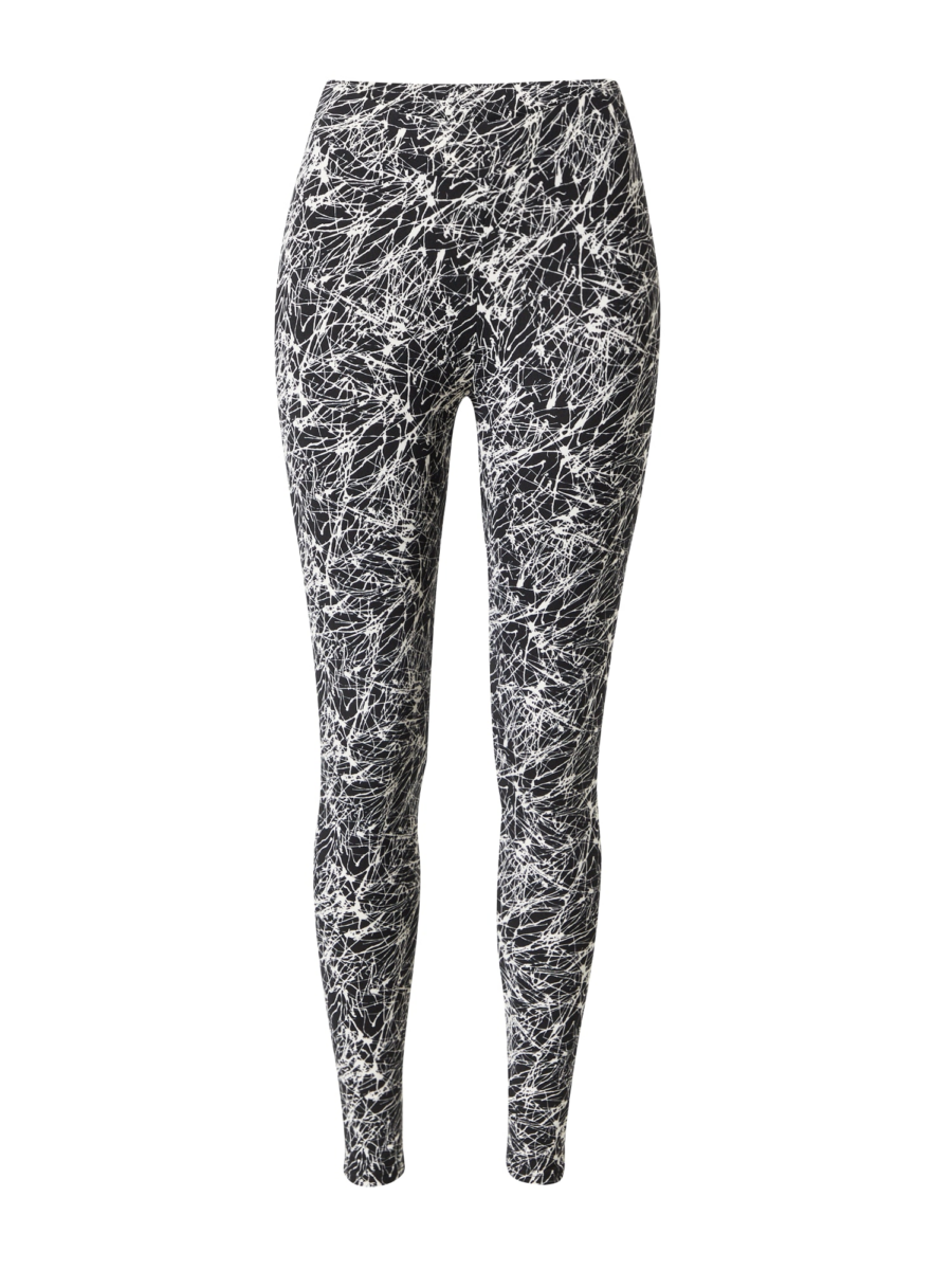 Urban Classics Leggings  fekete / fehér-Hungary