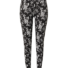 Urban Classics Leggings  fekete / fehér-Hungary