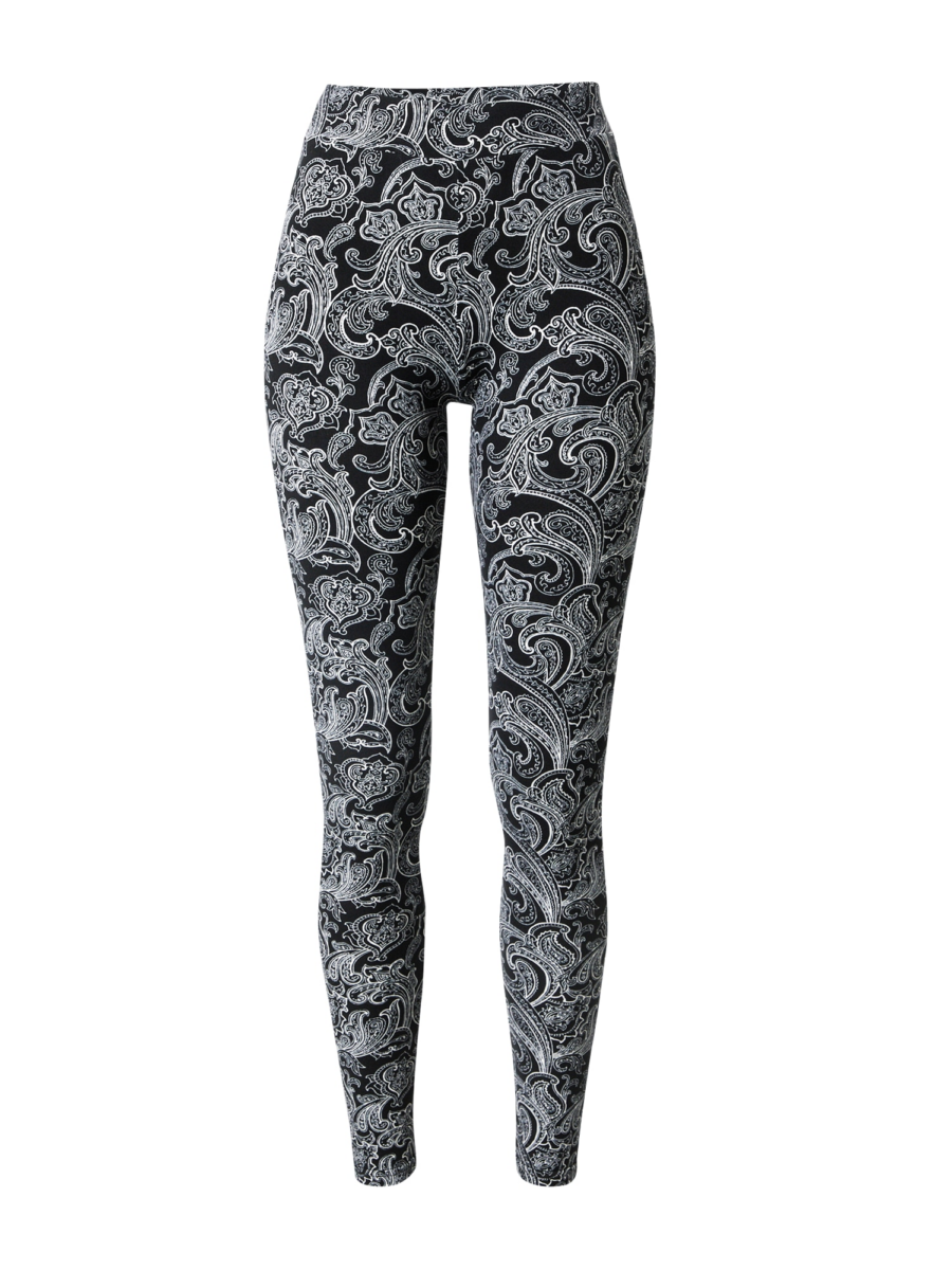 Urban Classics Leggings  fekete / fehér-Hungary