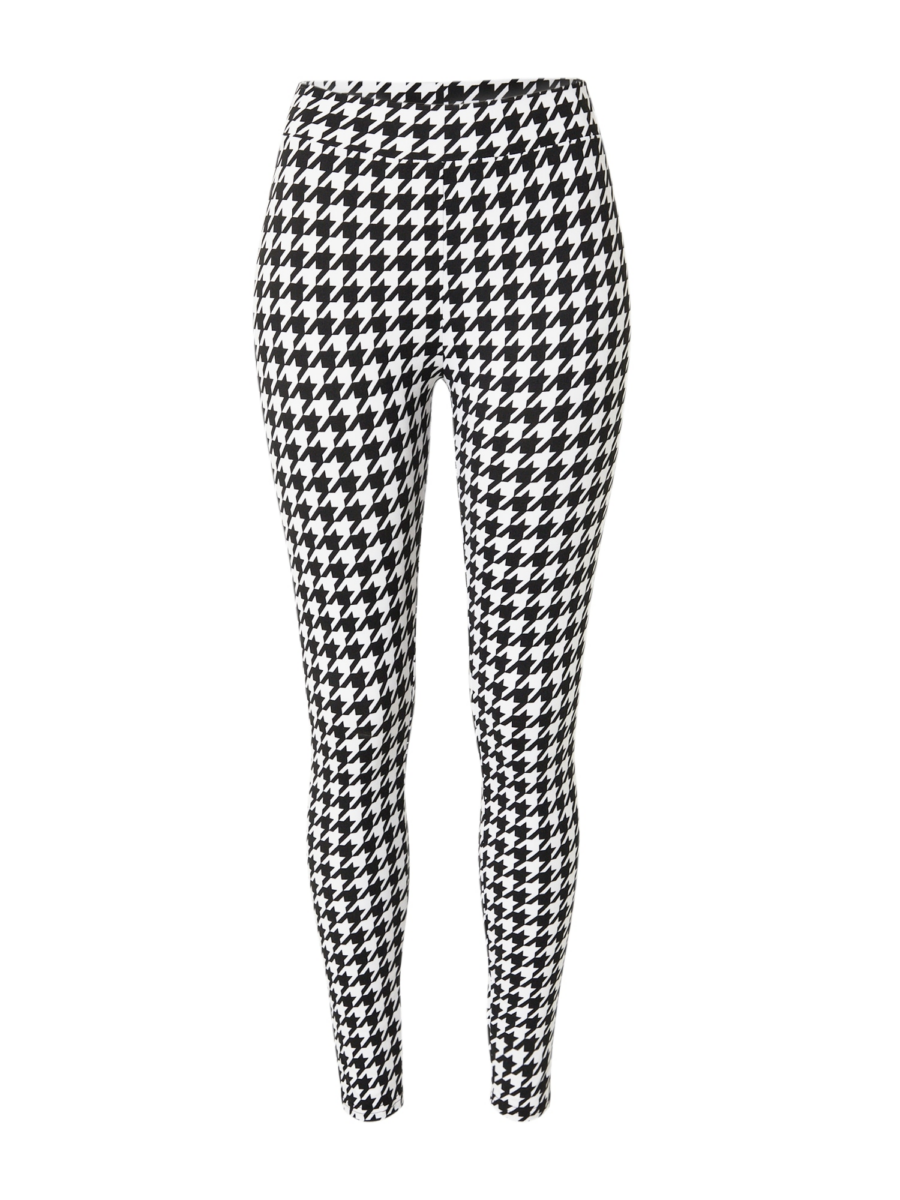 Urban Classics Leggings  fekete / fehér-Hungary