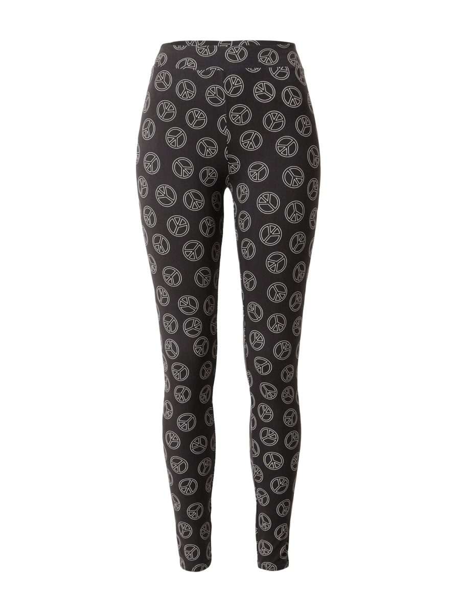 Urban Classics Leggings  fekete / fehér-Hungary