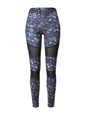 Urban Classics Leggings  fekete / fehér-hu