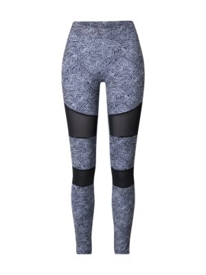 Urban Classics Leggings  fekete / fehér-hu