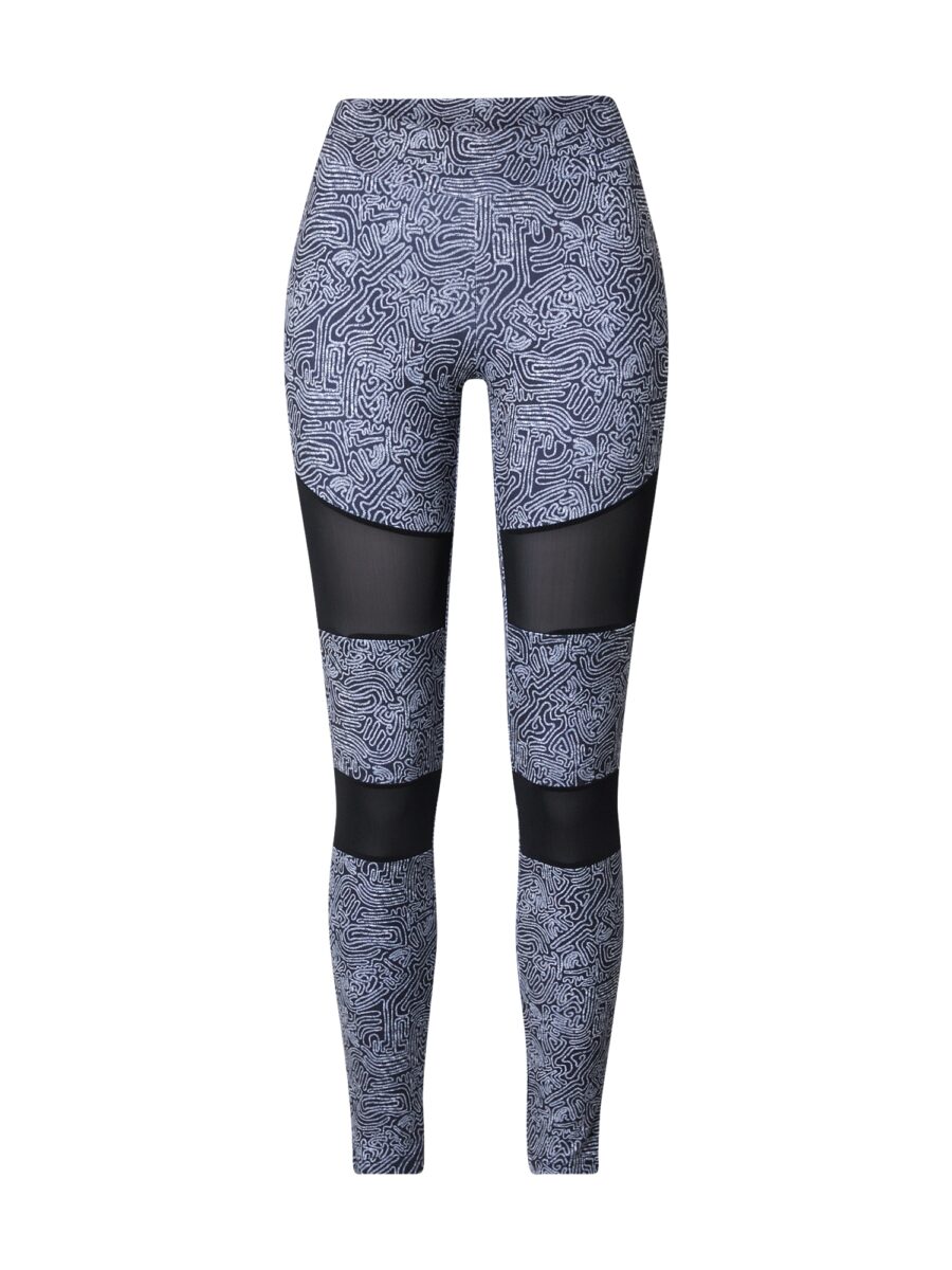 Urban Classics Leggings  fekete / fehér-hu