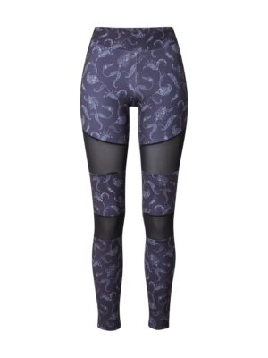 Urban Classics Leggings  fekete / fehér-hu