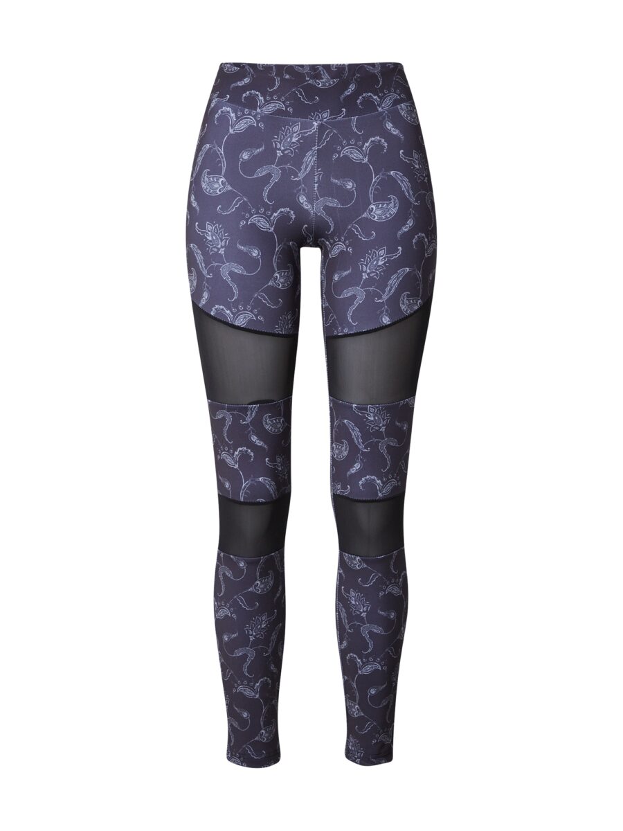 Urban Classics Leggings  fekete / fehér-hu