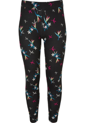 Urban Classics Leggings  kék / rózsaszín / fekete / fehér-Hungary
