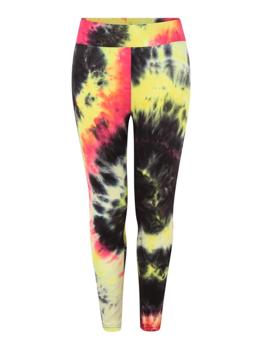 Urban Classics Leggings  sárga / rózsaszín / fekete / fehér-hu