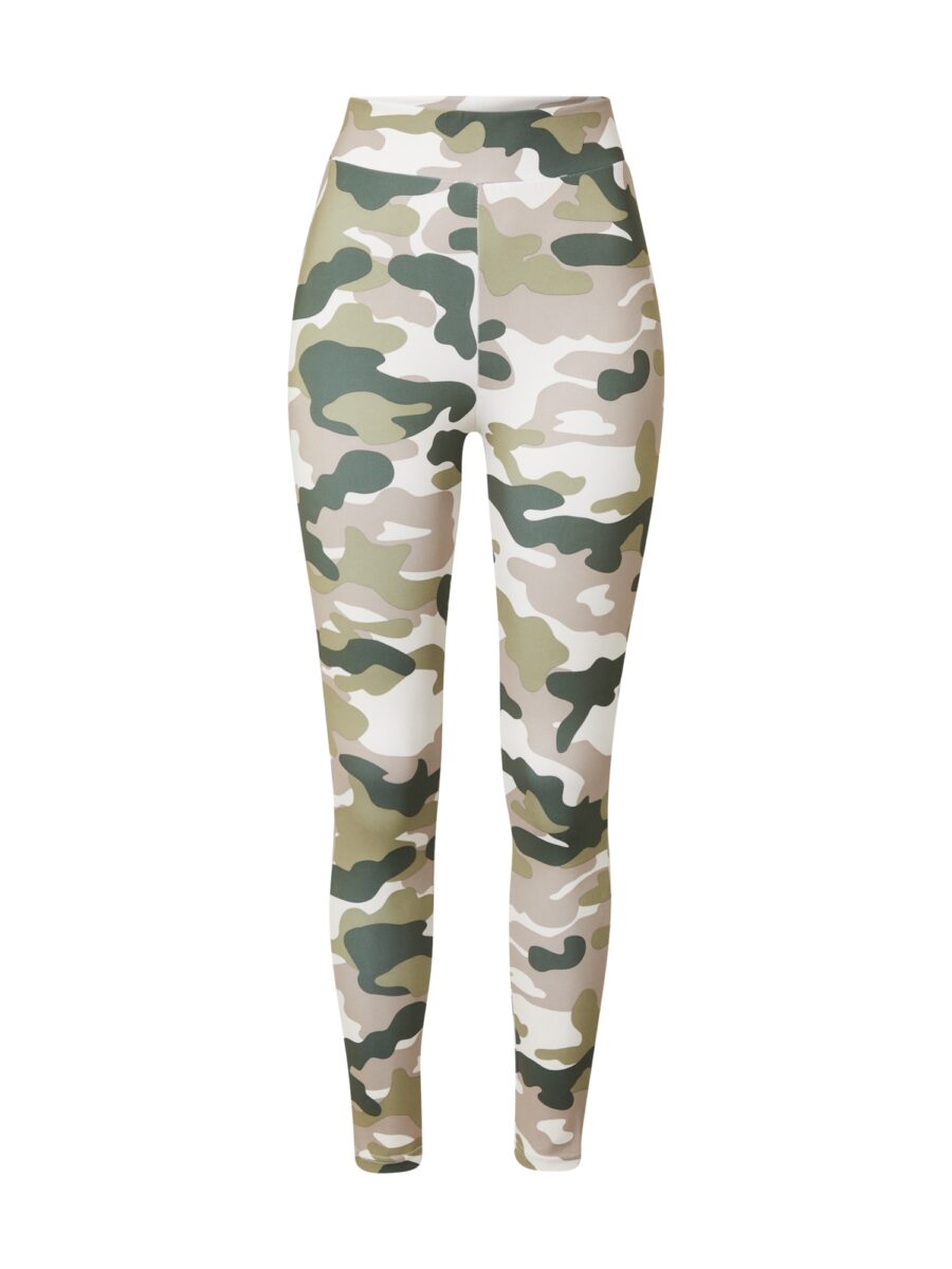 Urban Classics Leggings  testszínű / olíva / sötétzöld / fehér-hu
