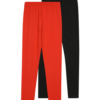 Urban Classics Leggings  tűzpiros / fekete-Hungary