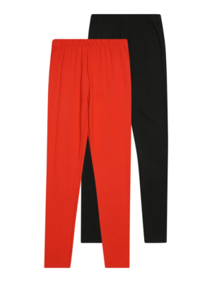 Urban Classics Leggings  tűzpiros / fekete-Hungary