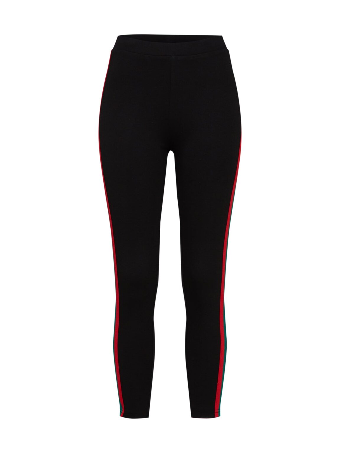 Urban Classics Leggings  zöld / piros / fekete