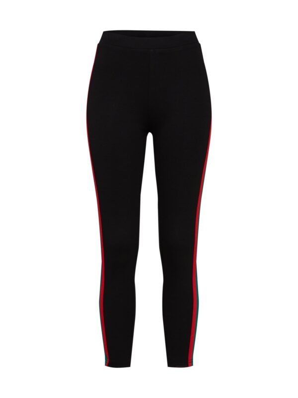 Urban Classics Leggings  zöld / piros / fekete