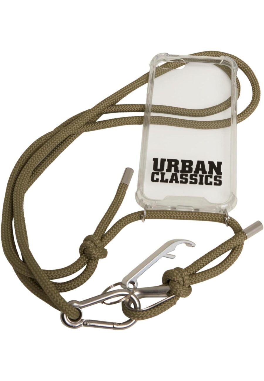 Urban Classics Okostelefon-tok  olíva / fekete / átlátszó-hu